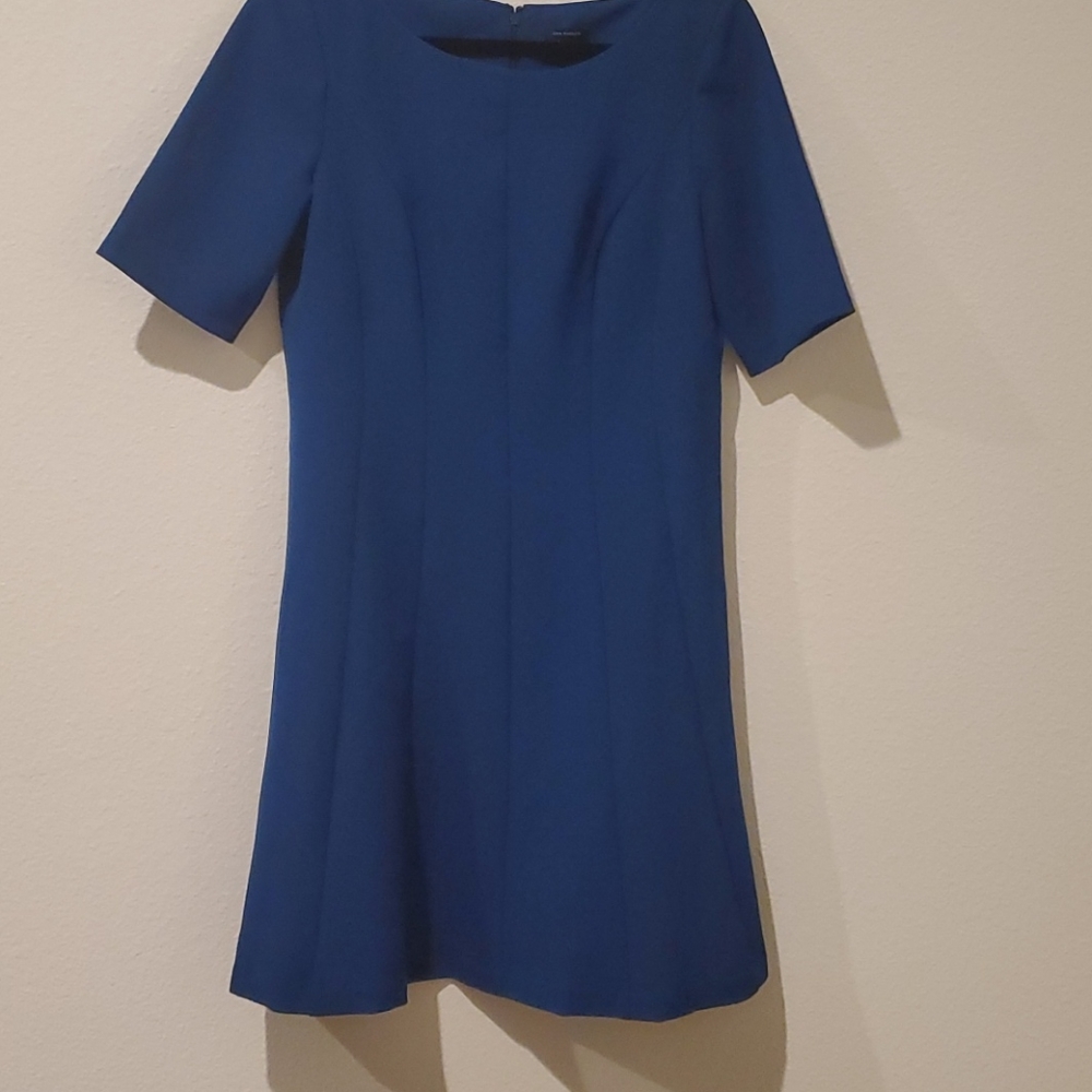 Ann Taylor Royal Blue Knee Length Dress